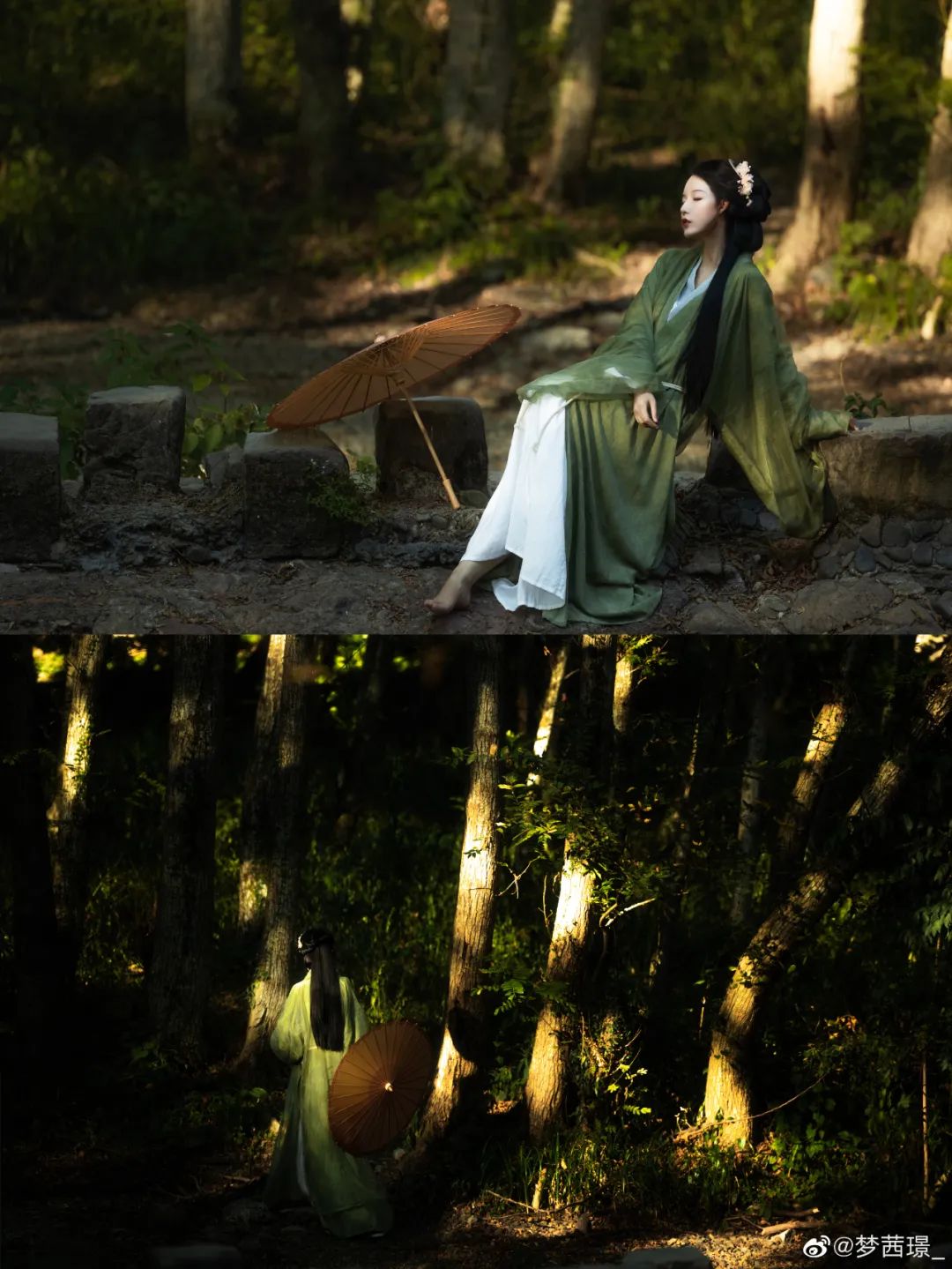梦茜璟_ 汉服写真摄影 | 晚辞归，梦里不知身是客，一响贪欢_绅士次元
