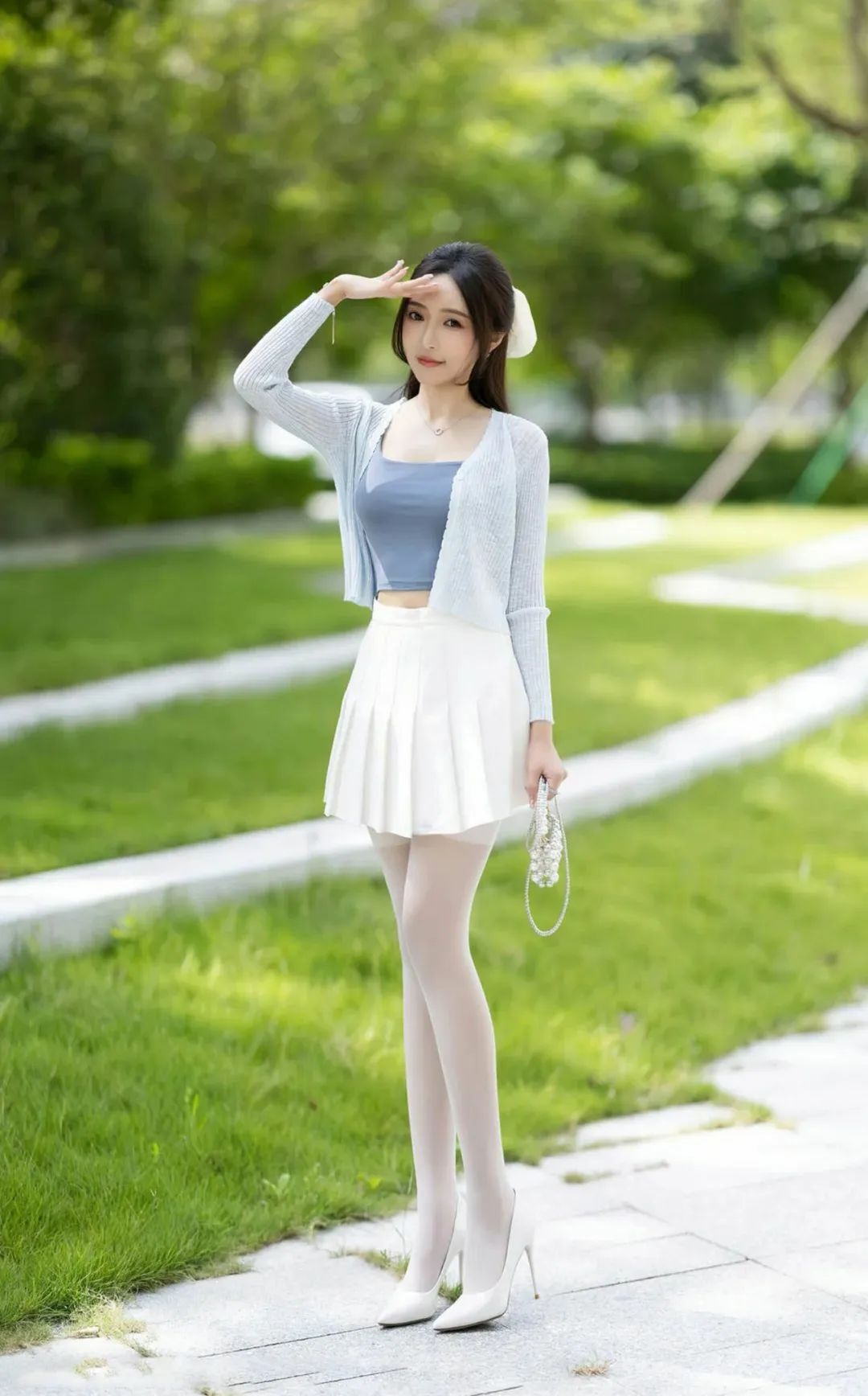王馨瑶写真：踏青少女，王馨瑶yanni写真大全免费在线赏析_绅士次元