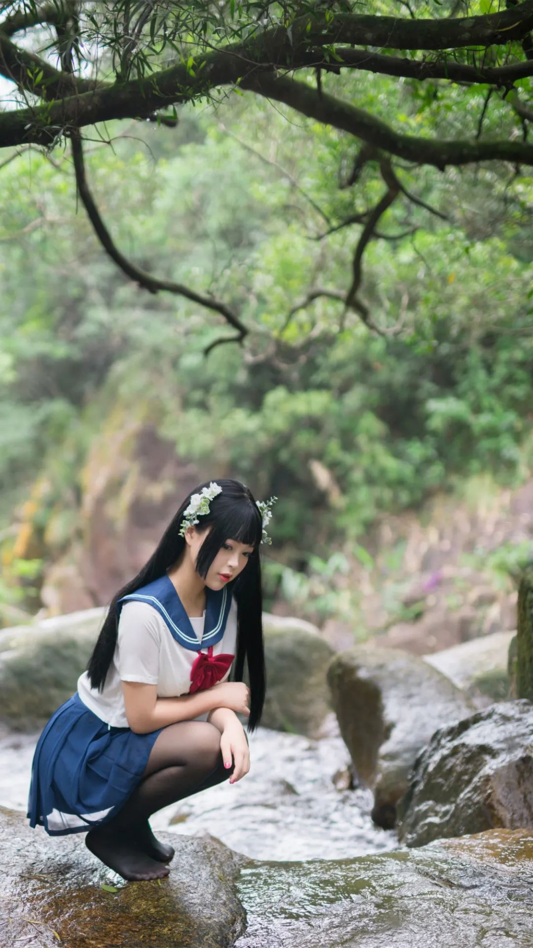 森萝财团之风之领域（JK绝对领域）写真摄影赏识_绅士次元